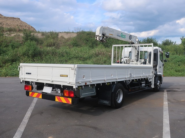 中古トラック 日野クレーン付平ボディ ＃3