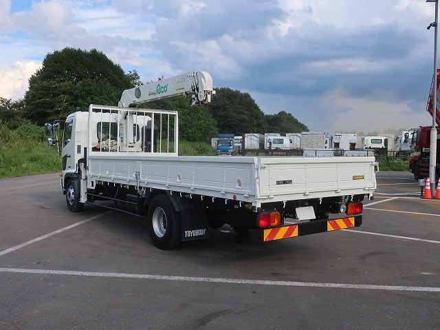 中古トラック 日野クレーン付平ボディ ＃4