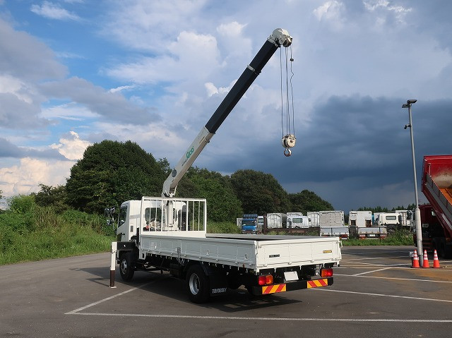 中古トラック 日野クレーン付平ボディ ＃7