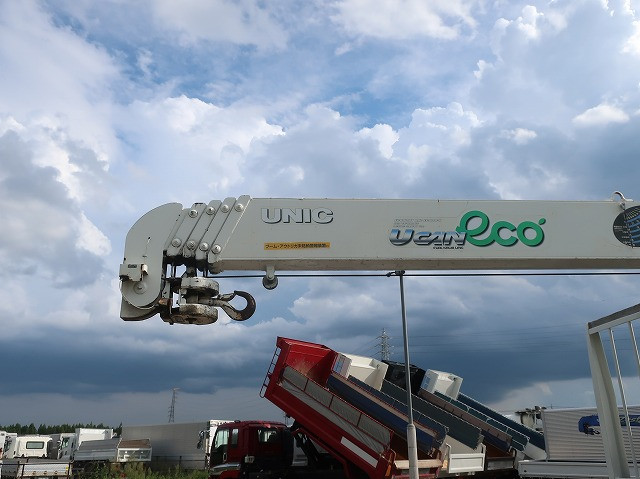 中古トラック 日野クレーン付平ボディ ＃8