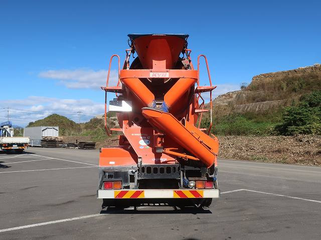 中古トラック 日野コンクリートミキサー車 ＃5