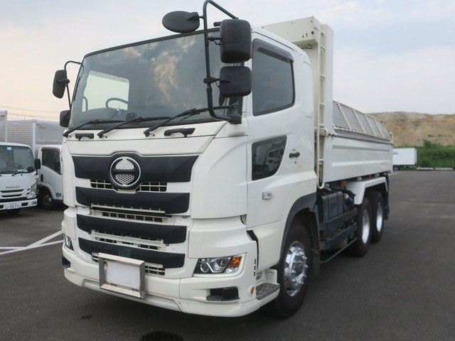 令和2年式 日野 プロフィア 大型ダンプ 新明和 5300ボディ 幅220cm 2デフ ★メーター実走行約26万km/R8年2月迄車検付★