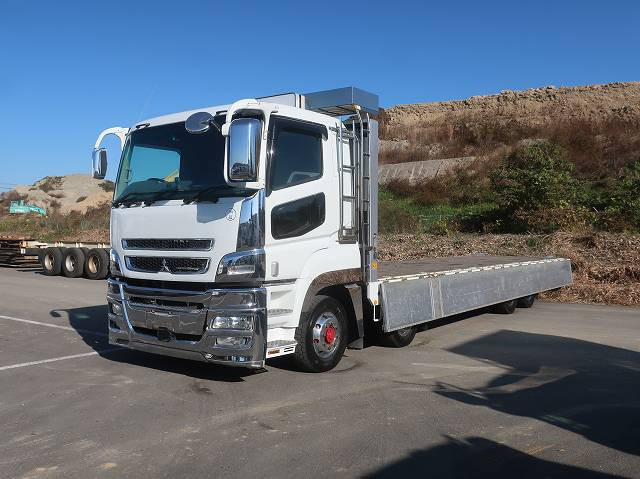 中古トラック 三菱ふそう平ボディアルミブロック ＃5