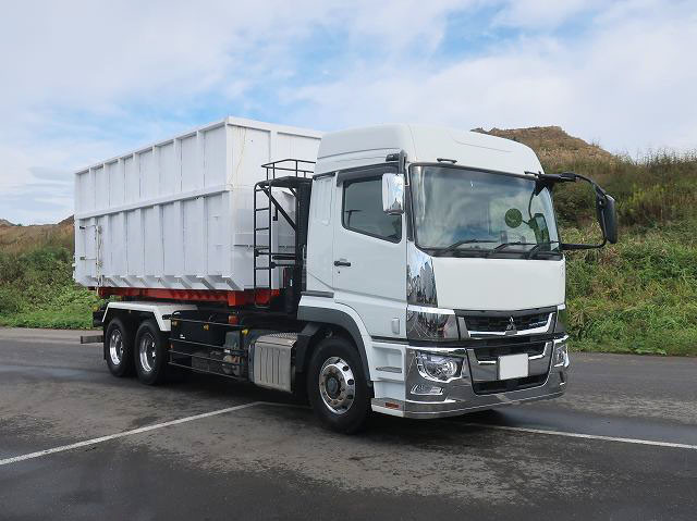 中古トラック 三菱ふそう スーパーグレート 大型アームロール 箱付