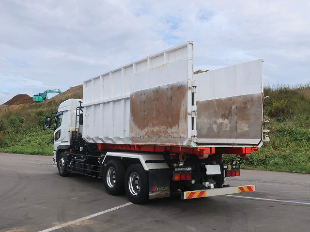 中古トラック 三菱ふそう スーパーグレート 大型アームロール 箱付