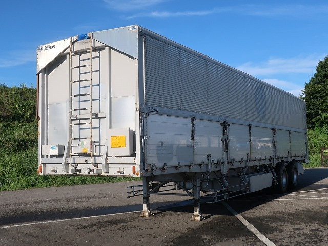 [Vehicle for lease rental only] 2000 model Nippon Fruehauf 2-axle wing trailer, 13m body, maximum load capacity 20t 