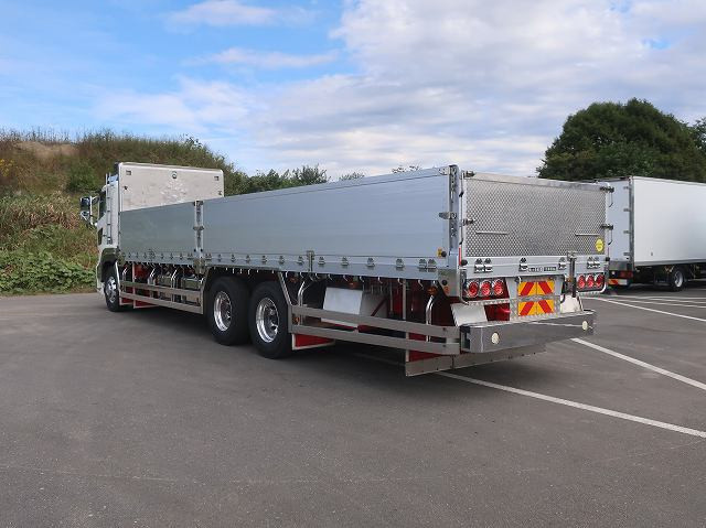 中古トラック 日野 プロフィア 大型平ボディアルミブロック