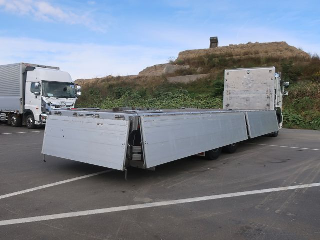 中古トラック 日野 プロフィア 大型平ボディアルミブロック