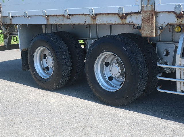 中古トラック 日本フルハーフアルミブロック平トレーラー ＃16