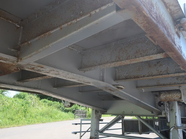 中古トラック 日本フルハーフアルミブロック平トレーラー ＃18