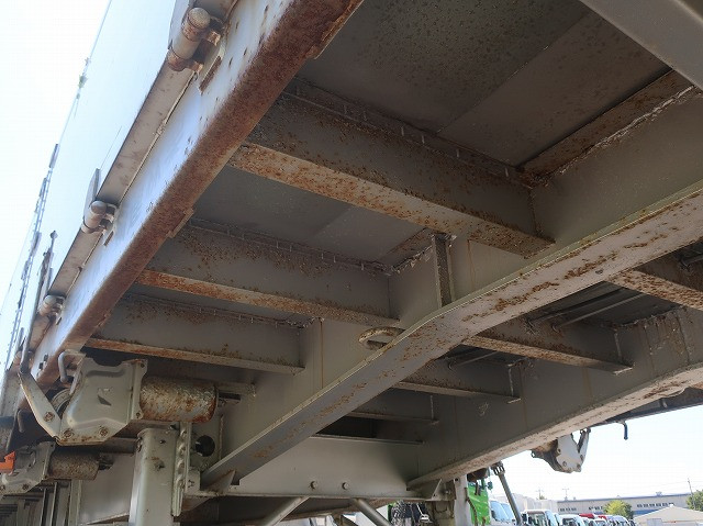 中古トラック 日本フルハーフアルミブロック平トレーラー ＃21