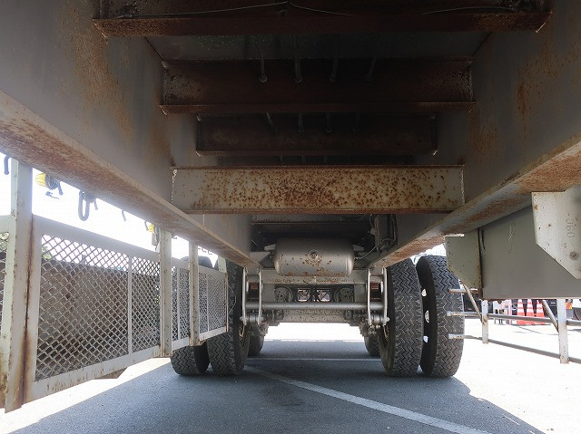 中古トラック 日本フルハーフアルミブロック平トレーラー ＃23