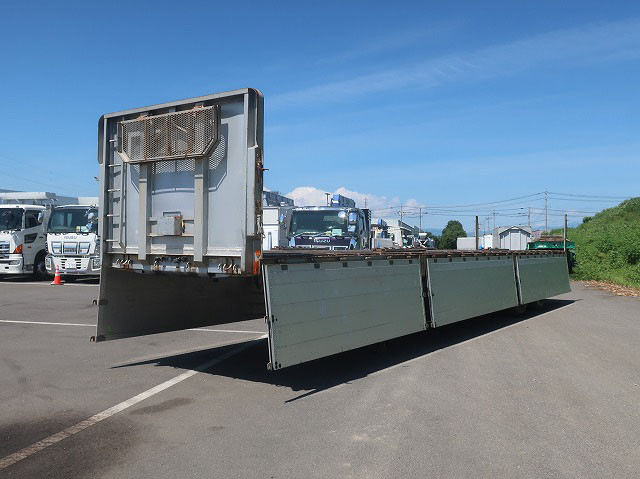 中古トラック 日本フルハーフアルミブロック平トレーラー ＃5
