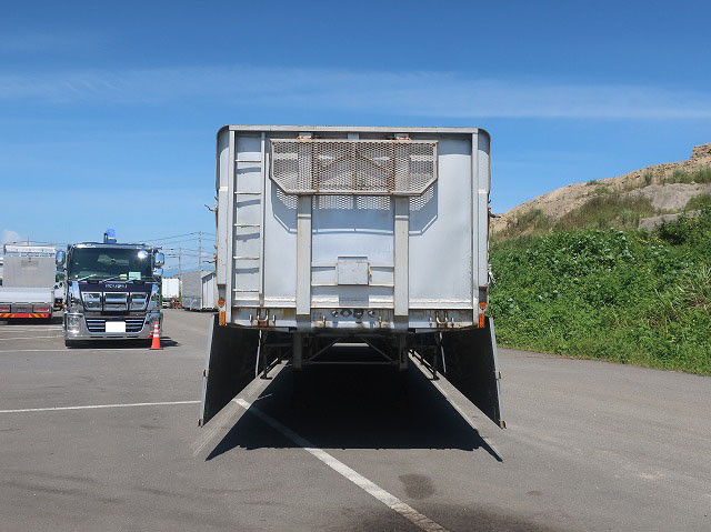 中古トラック 日本フルハーフアルミブロック平トレーラー ＃8