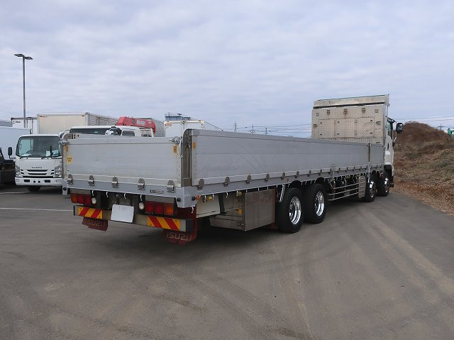 中古トラック いすゞ ギガ 大型平ボディアルミブロック