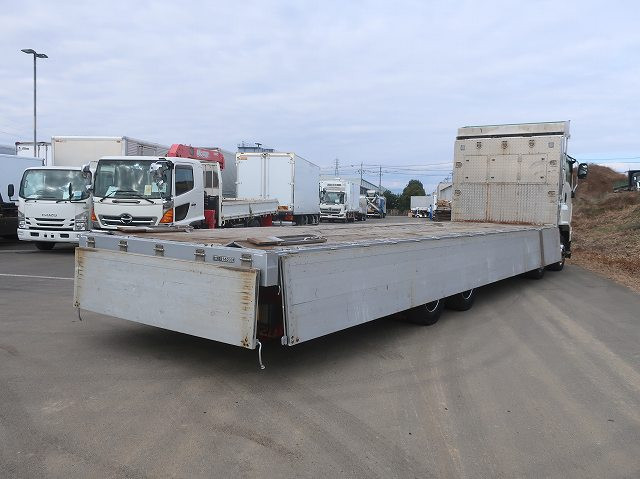 中古トラック いすゞ ギガ 大型平ボディアルミブロック