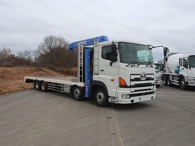 中古トラック 日野クレーン付セルフローダー ＃2