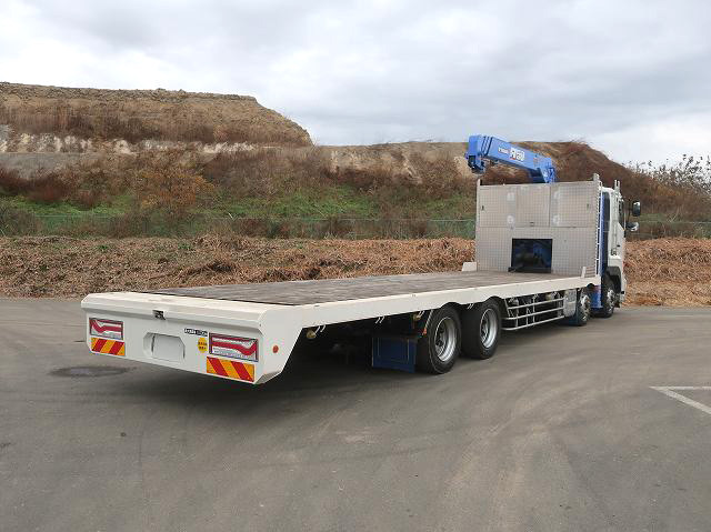 中古トラック 日野クレーン付セルフローダー ＃4