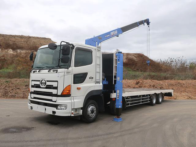 中古トラック 日野クレーン付セルフローダー ＃5