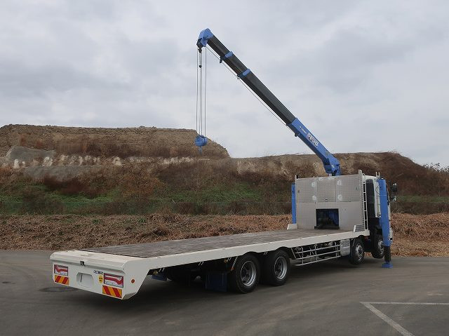 中古トラック 日野クレーン付セルフローダー ＃6