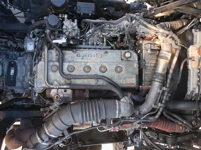 中古トラック 日野平ボディアルミブロック ＃12