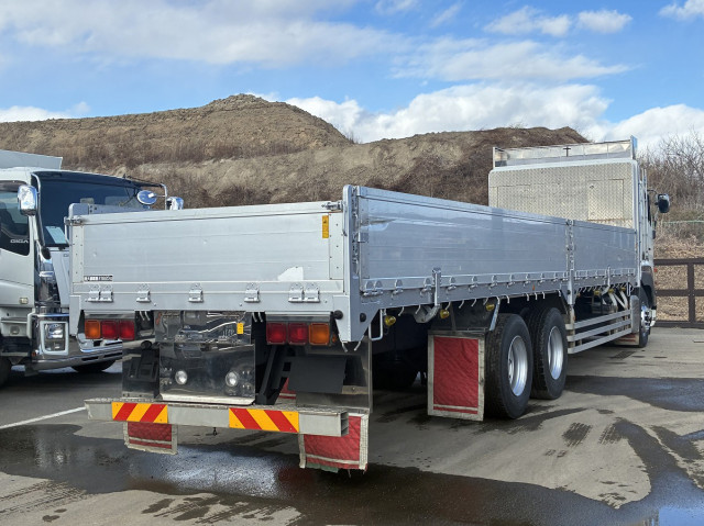 中古トラック 日野 プロフィア 大型平ボディアルミブロック