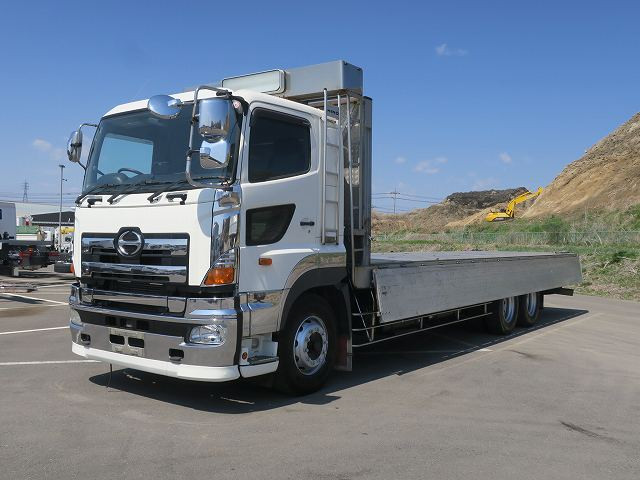 中古トラック 日野平ボディアルミブロック ＃6