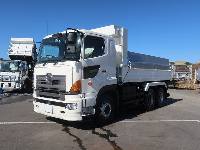 [Lease Rental Vehicle] 2017 Hino Profia Heavy-Dump Truck with ShinMaywa 5300 Body, 2 Differentials, 380 HP 