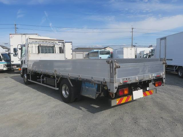 中古トラック いすゞ フォワード 中型平ボディアルミブロック