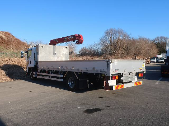 中古トラック いすゞクレーン付平ボディ ＃4