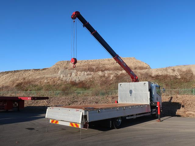 中古トラック いすゞクレーン付平ボディ ＃6