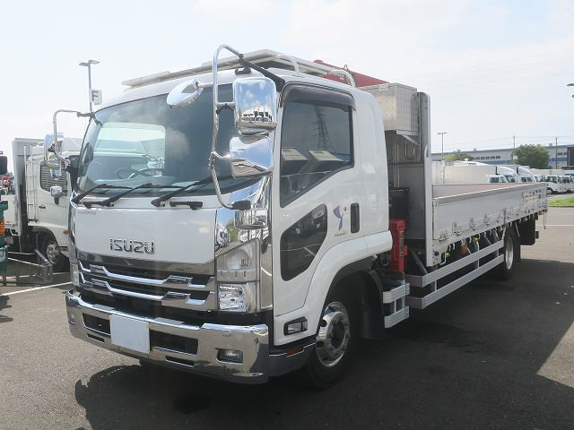 いすゞ　クレーン付