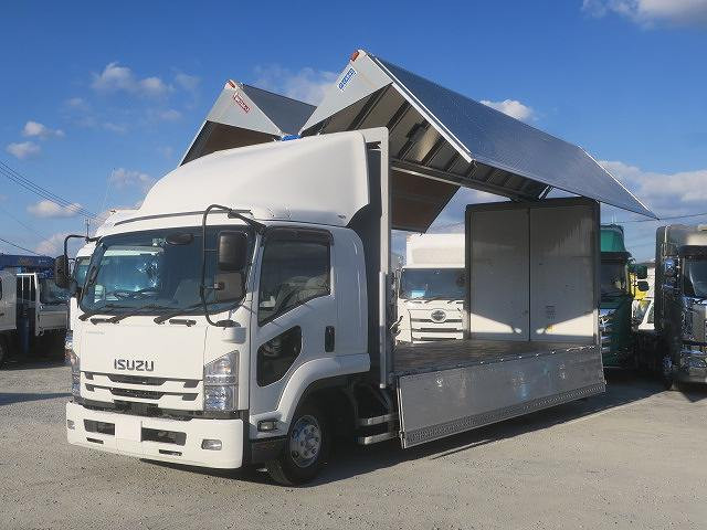 中古トラック いすゞ フォワード 中型アルミウィング
