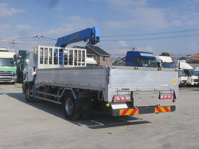 中古トラック 日野クレーン付平ボディ ＃3