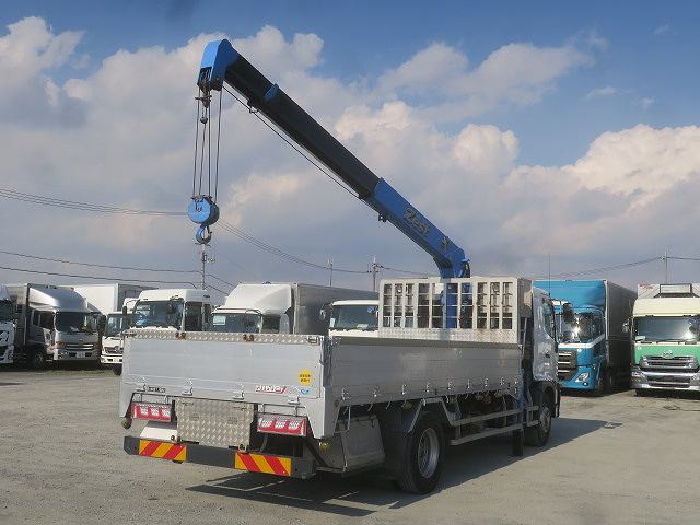中古トラック 日野クレーン付平ボディ ＃6
