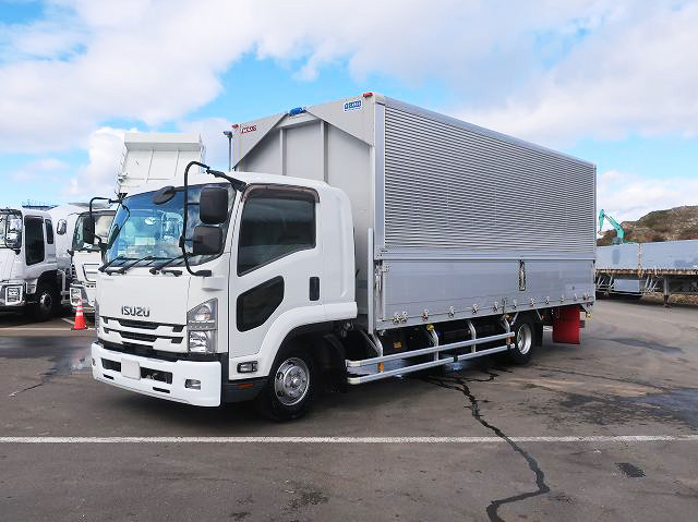 令和2年式 いすゞ フォワード 中型アルミウィング 6200ワイド 後輪エアサス 240馬力 
