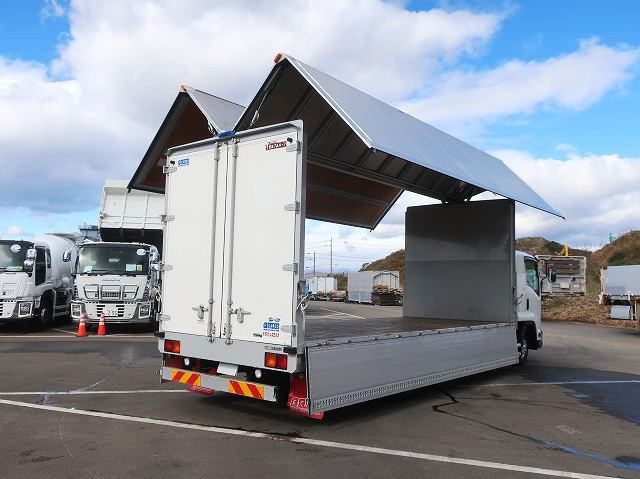 中古トラック いすゞ フォワード 中型アルミウィング