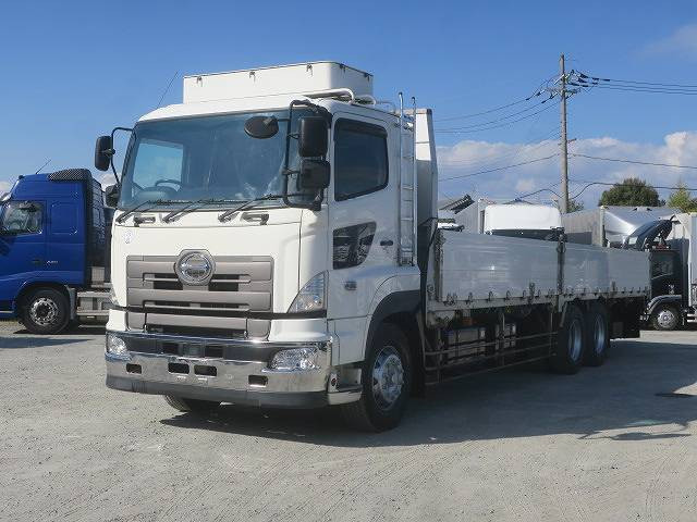 平成27年式 日野 プロフィア 大型平ボディアルミブロック 9600ボディ 380馬力 リターダ ★あんしん車検パック施工済み！★