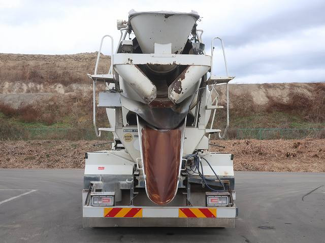 中古トラック 日野コンクリートミキサー車 ＃5