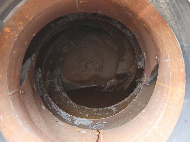 中古トラック 日野コンクリートミキサー車 ＃7