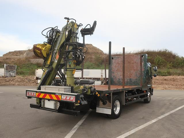 中古トラック 日野ヒアブクレーン付平ボディ #3