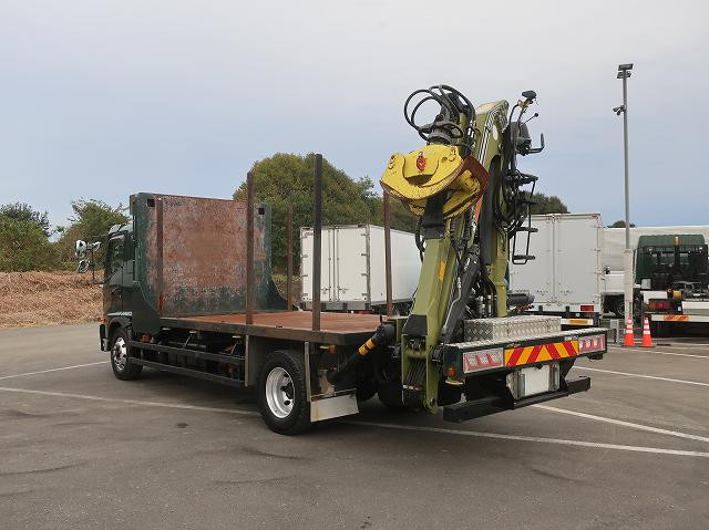 中古トラック 日野 レンジャー ヒアブクレーン付平ボディ