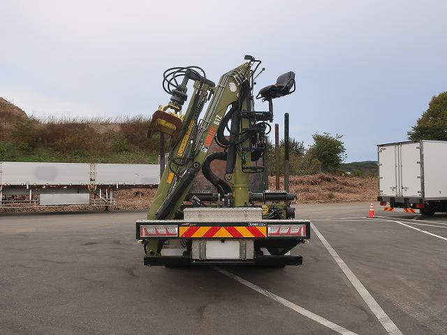 中古トラック 日野ヒアブクレーン付平ボディ #6