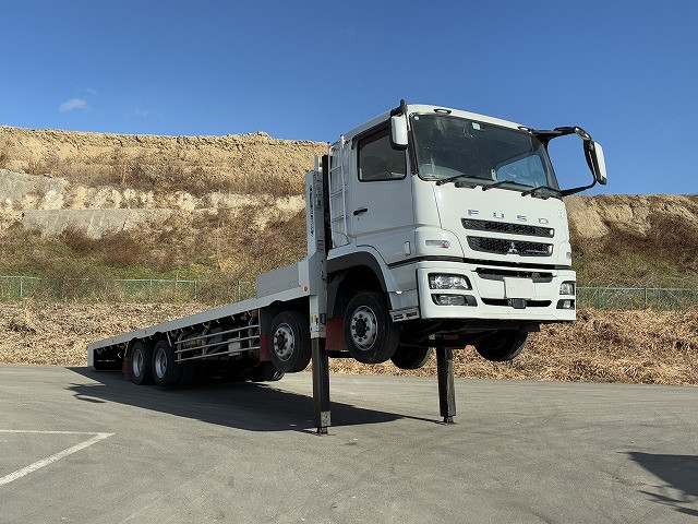 中古トラック 三菱ふそう スーパーグレード 大型セルフローダー