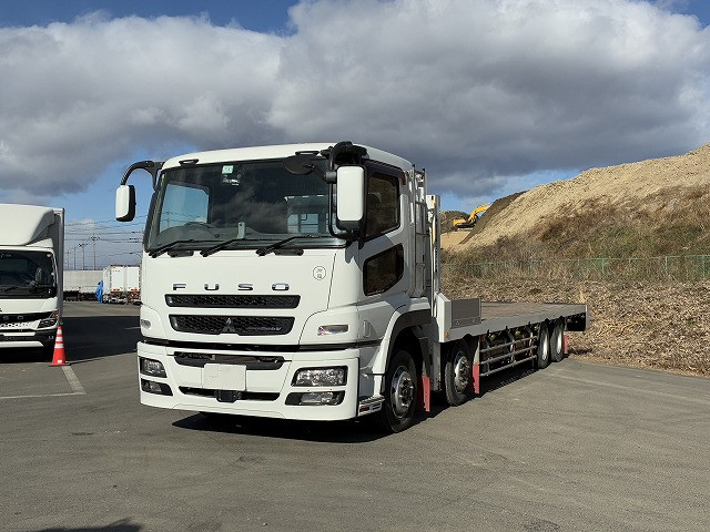 中古トラック 三菱ふそう スーパーグレード 大型セルフローダー