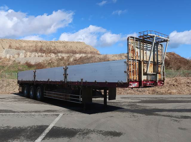 中古トラック トレクスアルミブロック平トレーラー ＃2