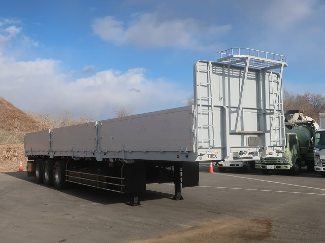 中古トラック トレクスアルミブロック平トレーラー ＃2