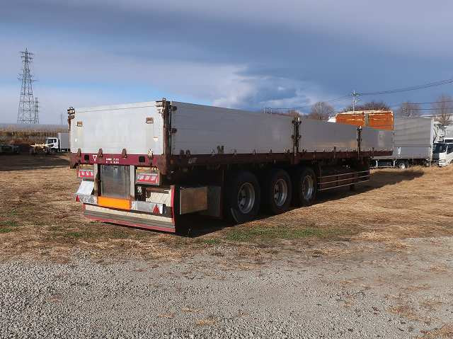 中古トラック トレクスアルミブロック平トレーラー ＃3