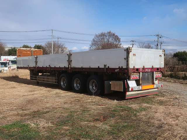 中古トラック トレクスアルミブロック平トレーラー ＃4