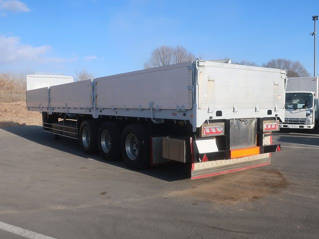 中古トラック トレクスアルミブロック平トレーラー ＃4